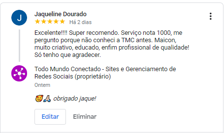 Depoimento cliente TMC