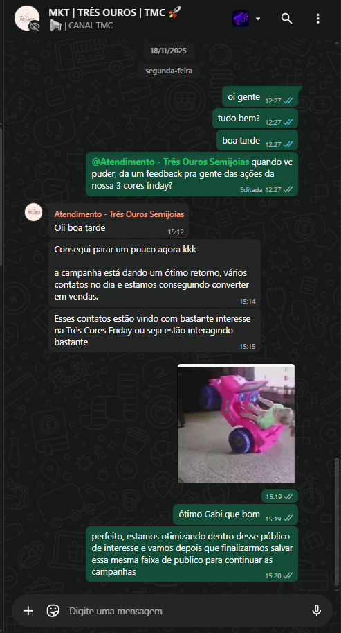 Depoimento cliente TMC