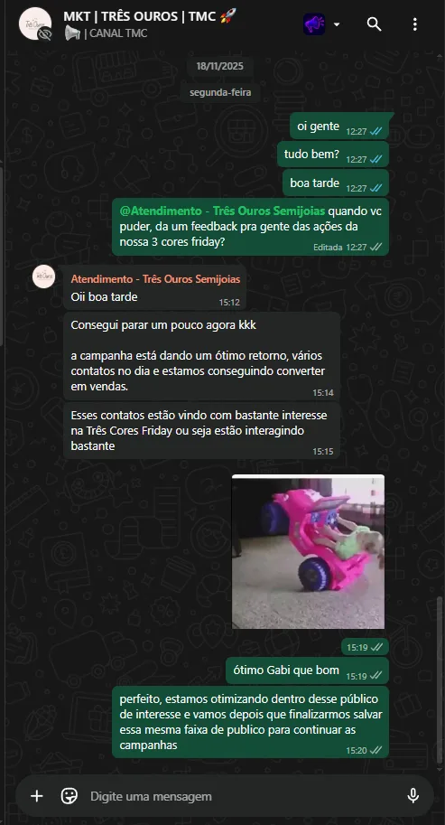 Depoimento cliente TMC