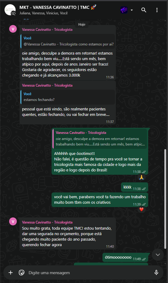 Depoimento cliente TMC